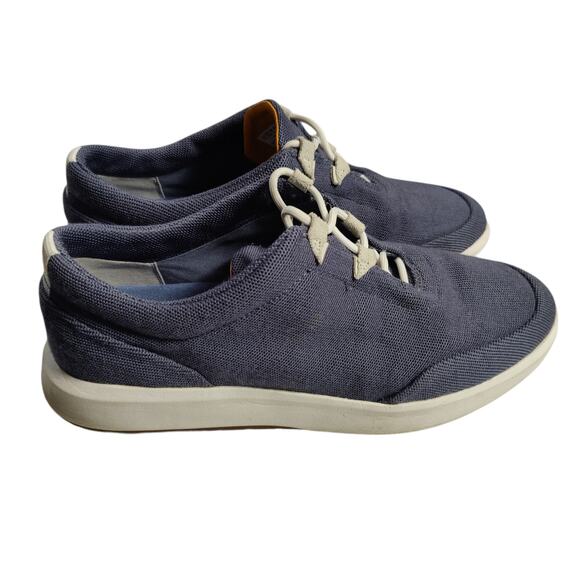 Timberland Men's Sz 11.5 Truecloud Knit Navy Blue Sneakers Lace Up - Picture 10 of 10